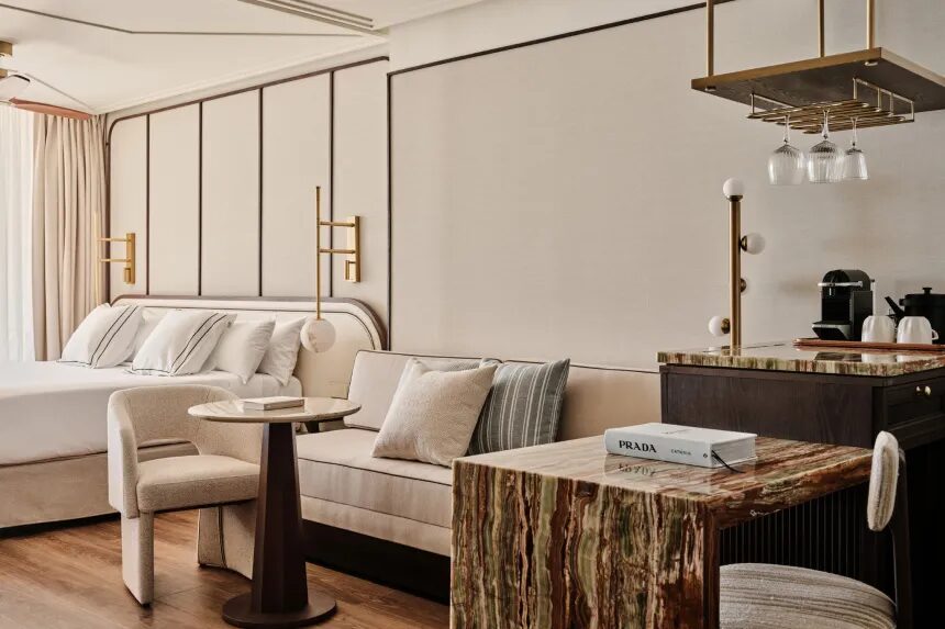 Bless Ibiza The Site, junior suite lounge
