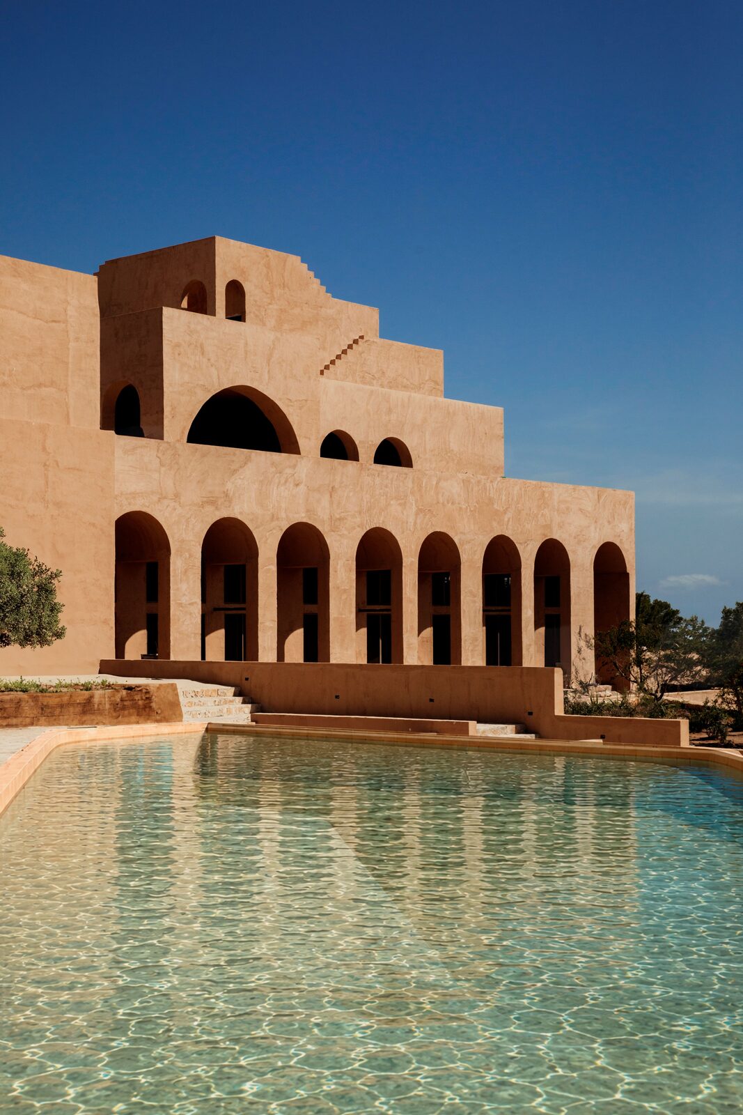 Nômade Temple Ibiza, exterior staircase
