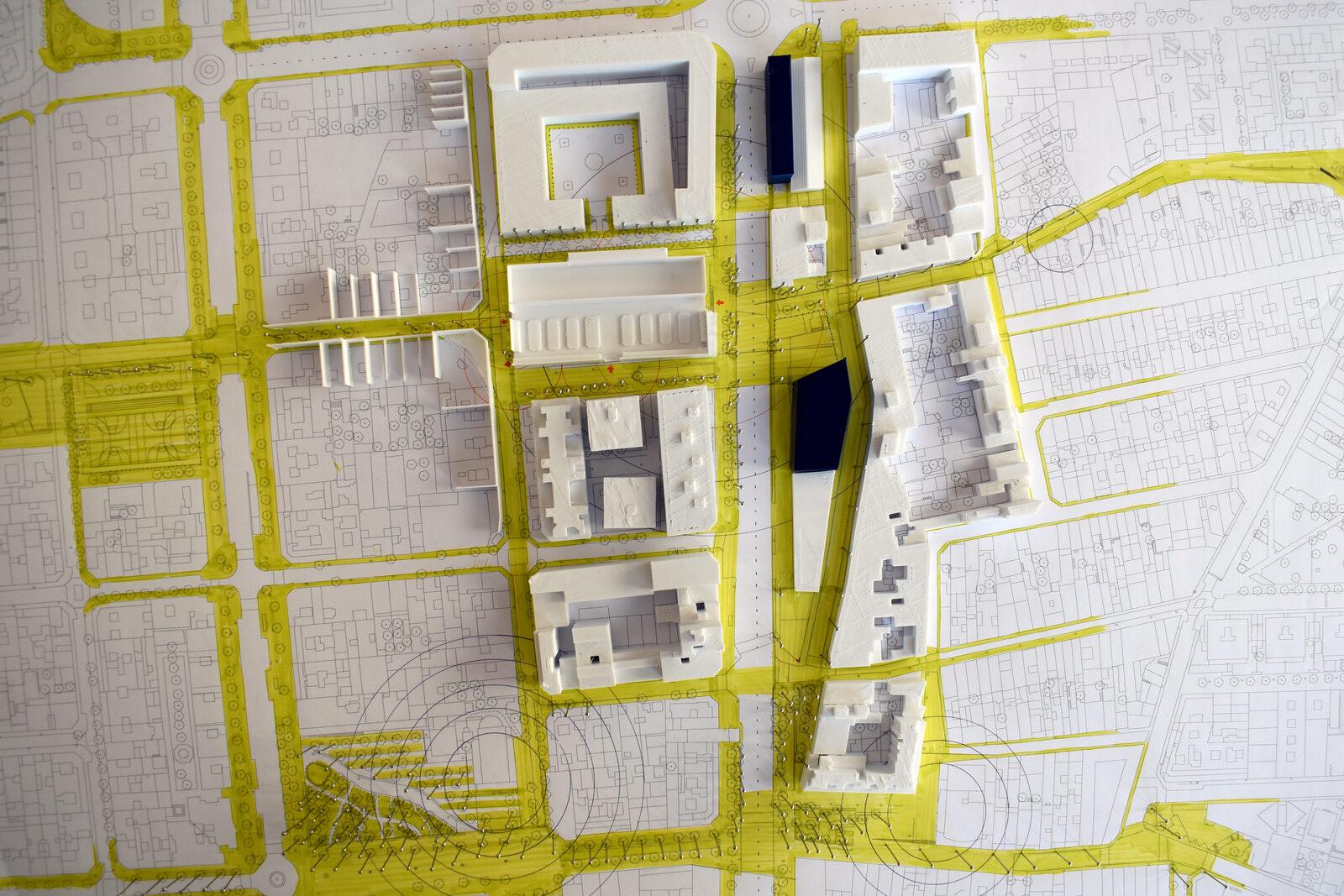 Tots a Taula, physical urban model